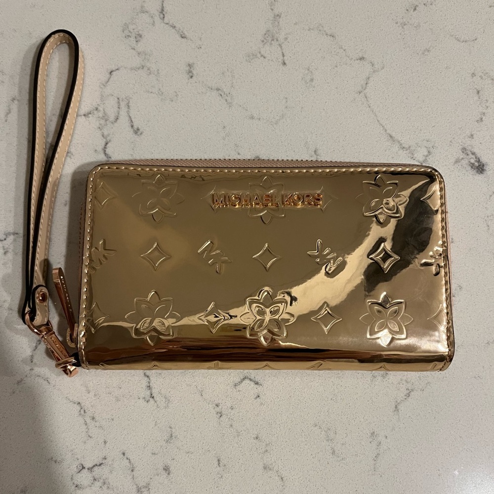 Michael Kors iPhone Wallet - Rose Gold